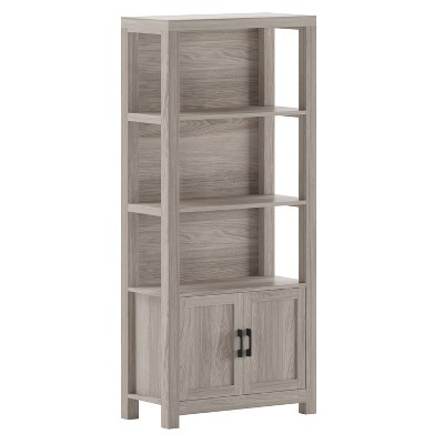Martha Stewart 68" 3 Shelf Hutton Wood Bookcase