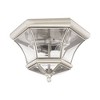 Livex Lighting Monterey/Georgetown 3 - Light Flush Mount in  Brushed Nickel - 2 of 4