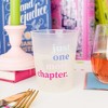 Jollity & Co. - Book Club "Just One More Chapter" Flex Cups - Pack of 8 Plastic Cups - 2 of 3