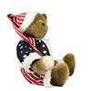Boyds Bears 16.0 Inch Benjamin Santabeary Christmas Americana Santa Plush Figurines - 2 of 3