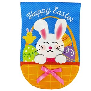 Briarwood Lane Easter Burlap Garden Flag 12x18 For Outdoor Basket Bunny For Easter Garden Flag Flags For Outside - 1 of 4