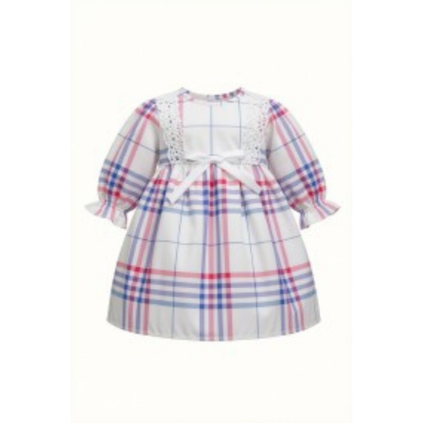 Платье Doll Clothes Superstore Pink And Purple Print Dress Dolls для малышей, цвет: Розовый — фото 1