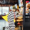 Seeing Red Inc. Burger Thief Adult Men's Costume - 2 of 4