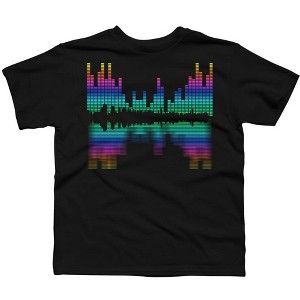 Boy's Design By Humans City of Sounds By clingcling T-Shirt - 1 of 4