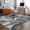 Washable Runner Rug Modern Abstract Runner Rug for Kitchen Stain Resistant Throw Carpet Low Pile Floor Cover - 2 of 4