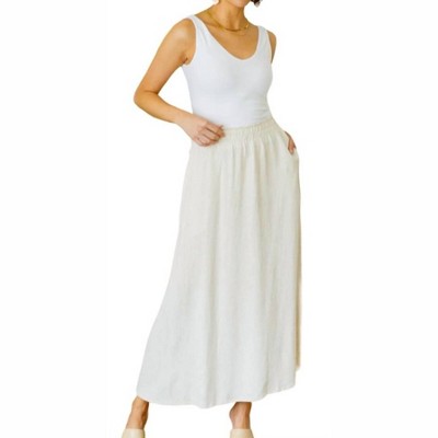 Women's Two Hearts Meet Maxi Skirt - Ninexis