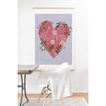Joy Laforme Love your Valentine Art Print and Hanger - Society6