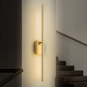 Rennnsan Solive 23" H Hardwired Liner Aluminum Modern Industrial LED Dimmable Wall Sconce - 1 of 4