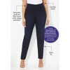 Catherines Women's Plus Size Essential Flat Front Pant - image 3 of 4