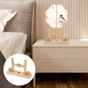 Unique Bargains Detachable Fan Style Fan Display Stand Wood 1 Pc - 4 of 4