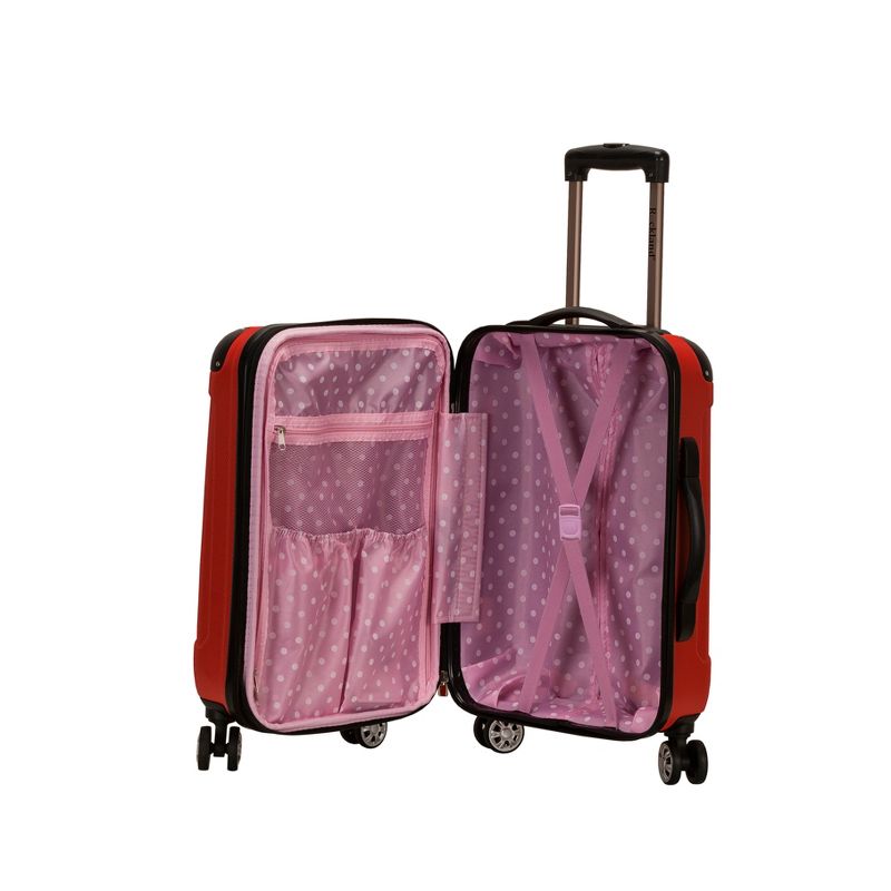 Rockland Sonic Expandable Hardside Carry On Spinner Suitcase, 5 of 10