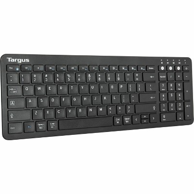 Targus Midsize Multi-device Bluetooth® Antimicrobial Keyboard, Black ...