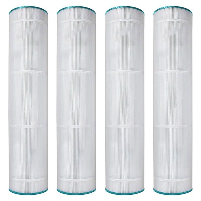 Hurricane 4 Pack HF7495-04 Advanced Pool Filter Cartridge for PA126, Unicel C-7495, Filbur FC-1296, Hayward Super-Star-Clear C5000, SwimClear C5020