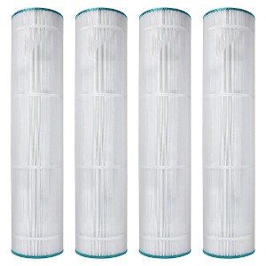 Hurricane 4 Pack HF7495-04 Advanced Pool Filter Cartridge for PA126, Unicel C-7495, Filbur FC-1296, Hayward Super-Star-Clear C5000, SwimClear C5020 - 1 of 4