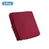 Unique Bargains Polyester Elastic Bottom Non-Slip Sofa Couch Cushion Covers 3 Pcs 20"x20" - 3 of 4