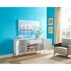 61.5" TV Console Table with Drawer, Sideboard Cabinet with Six Shelves, Buffet Table for Living room or Entrywa - 2 of 4