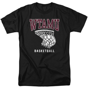 West Texas A&M University Basketball Hoop Adult T-Shirt Charcoal - 1 of 4