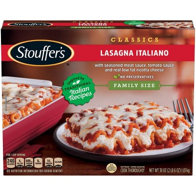 Stouffer's Frozen Lasagna Italiano Family Size - 38oz