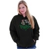Christmas Meet Me Under The Mistletoe Hoodie Sweatshirt Women Men Brisco Brands - 3 of 4