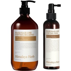 Himalaya Herb NARD Hair Loss Control Shampoo [500ml] & Hair Loss Control Tonic [200ml] Korean Thinning Hair DUO PACK SET - 1 of 4