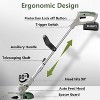 SUGIFT 21V Cordless Weed Wacker Electric String Trimmer & Edger - 4 of 4
