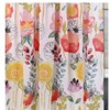 Greenland Home Fashions 1408ASHW Watercolor Dream White Shower Curtain, 72x72 Inches - 2 of 3