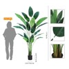 Simulated green plants, artificial green plants, artificial bird of paradise green plants, no need to care, suitable for indoor and outdoor - 2 of 4