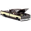Chevrolet Silverado Truck "KAIDO Vintage Spec V1" Brown with Cream Sides "Kaido House" Special 1/64 Diecast Model Car by Mini GT - 2 of 4