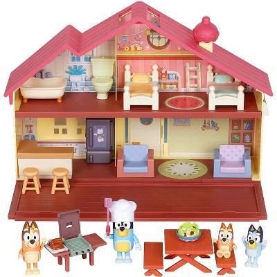 Photo 1 of **MISSING ALL ACCESSORIES** 
Moose Toys Bluey Mega Bundle Home BBQ Playset And 4 Figures