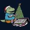 Men's Design By Humans T-rex Christmas Gift By pigboom T-Shirt - 2 of 4