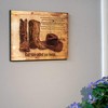 Dicksons God Called Me Home 15 X 11 Wood Print Overlay Wall Art Sign Plaque - 2 of 3