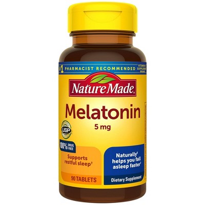 Nature Made Melatonin 5 mg Tablets - 90ct