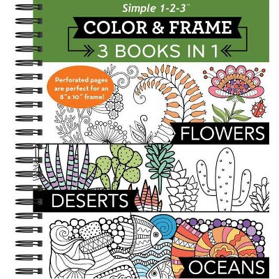 Color & Frame - Halloween (Coloring Book) - by New Seasons & Publications  International Ltd (Spiral Bound)
