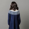 Hope & Henry Girls' Organic Fair Isle Raglan Sweater Dress, Toddler - image 4 of 4