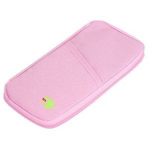 Unique Bargains Lightweight Portable Travel Passport Wallet for Women Men - 1 of 4