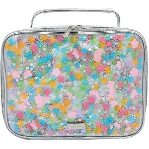 Packed Party Flower Shop Confetti Lunch Bag; Cute Small Soft Insulated Lunchbox for Kids; School Lunch Box Cooler Can Carry a Water Bottle, Ice Packs - 1 of 4