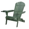 Jiallo Foldable Adirondack Chair with cup holder - 3 of 4