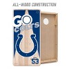 NFL Indianapolis Colts 2'x4' Wood Toss Game Set - 3 of 4