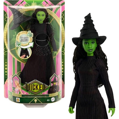 Universal Pictures' Wicked Singing Elphaba 11" Fashion Doll Posable with Removable Movie Fashions and Accessories