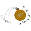 UC Davis Secondary Logo Mini Small Tiny Wood Christmas Tree Holiday Ornament - 4 of 4