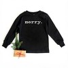 The Juniper Shop Merry Puff Print Toddler Long Sleeve Tee - 2 of 3