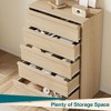 Dresser for Bedroom, with Large Drawers Storage, Modern Dresser Organizer for Living Room, Nursery, Entryway - 2 of 4