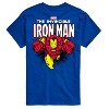 Men's - Marvel - Iron Man Invincible Oversized Short Sleeve Graphic T-Shirt - 2 of 4