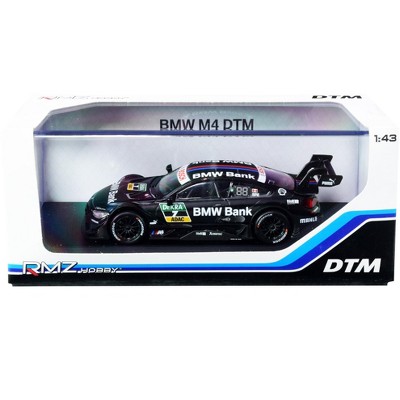 BMW M4 DTM #7 "BMW Bank" 1/43 Diecast Model Car by RMZ City