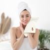 Unique Bargains Bathroom Highly Absorbent Lightweight Cartoon Pattern Cotton Face Cloths 6 Pcs - 3 of 4