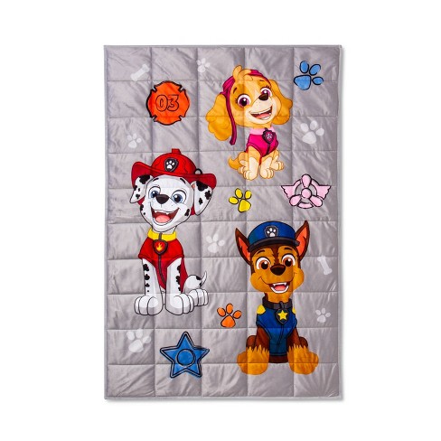 paw patrol blanket and pillow