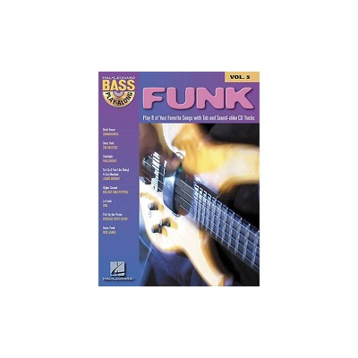 Hal Leonard Funk Bass Play-Along Series Book with CD