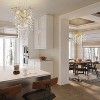 CityFurn 6-Light Modern Crystal Chandelier Tree Branch Pendant Lights - 4 of 4