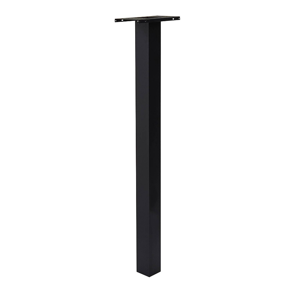 Photos - Other Decoration Architectural Mailbox Brighton Mailbox and Address Posts Black: Modern Aluminum Mailbox Parts & Accessories, 51" Height