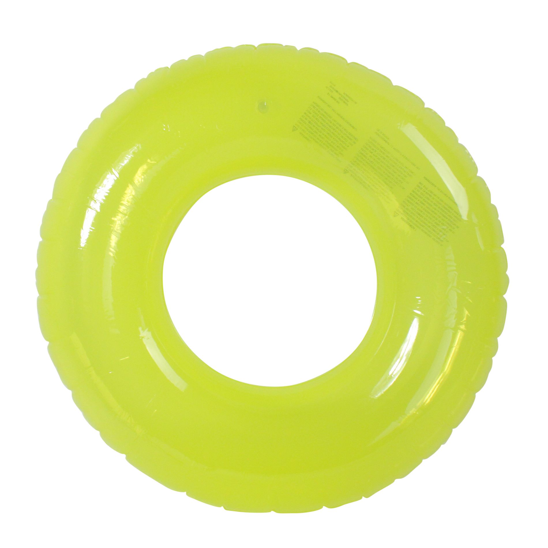 Swimline 30" Inflatable Children's 1-Person Swimming Pool Ring Tube Pool Float - Yellow
